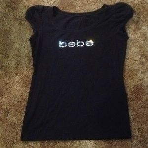 Bebe black shirt